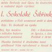 Sokol - text pozvánky