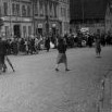 Němečtí obyvatelé připraveni do transportů 1945