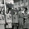 Oslavy 1. máje 1949 na náměstí