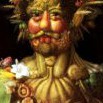 Rudolf II. jako řecký bůh Vertemnus na fantazijním obraze Giuseppe Arcimbolda (1591)