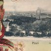 Historická pohlednice plzeňské papírny 