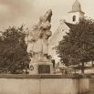 Původní vzhled pomníku padlých v Olešnici v Orlických horách