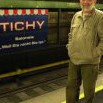 Chudý český turista ve vídeňském metru objektivem Vládi Jiřičky