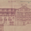 Plán na přístavbu hotelu Schier v Janských Lázních (1931).