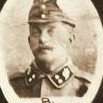 Kaprál Bernard Hampel v rakousko – uherské uniformě horských myslivců 