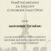 K medaili patří i Pamětní list