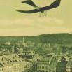 Pohlednice Illner – Etrich z letu nad Trutnovem 1911