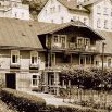 Hotel Hampel na historické pohlednici 