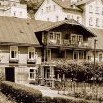 Hotel Hampel na historické pohlednici 