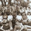 Svěřenci třídní učitelky Jany Zárubové v roce 1978 – 79 za školou 