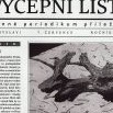 Výčepní list - tisk, který jde číst