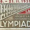 Dělnická Olympiada SASI 1937 Janské Lázně – odznak 