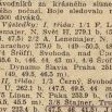 Výstřižek z novin 1950 v němž autor zaměnil nejen pořadí ročníků – ach ti novináři!
