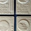 Porcelánové plakety TJ Baník Žacléř ze zimního přejezdu Rýchor