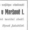„Táta“ svobodských fotbalistů Hynek Jakubíček st.
