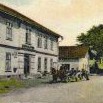 Mladé Buky čp. 165 hospoda na Střelnici na historické pohlednici