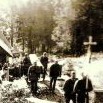 Pohřeb válečného zajatce 1942 