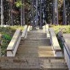 Oprava monumentálního schodiště spojujícího jednotlivé terasy