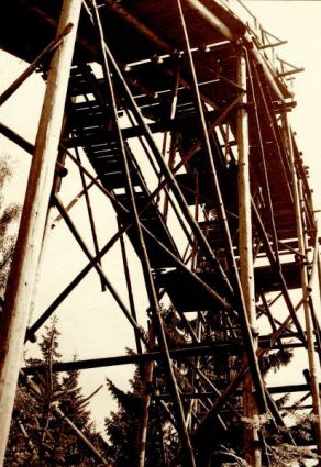 Krakonošův skokanský můstek Janské Lázně 1964