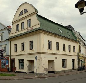 Bývalá cukrárna - současné foto anti