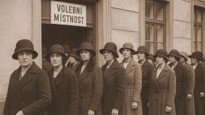 Dámy Novákovy jdou demonstrativně volit Nováky