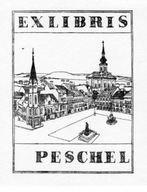 Ex libris Rudolf Peschel