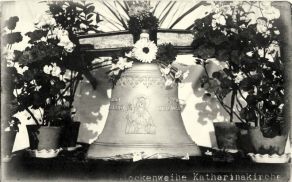 Svěcení zvonu kaple sv. Kateřiny u Chotěvic