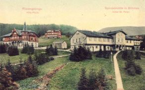 Špindlerův Mlýn na historické pohlednici