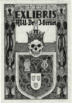 Ex libris MUDr. Josef Breuer