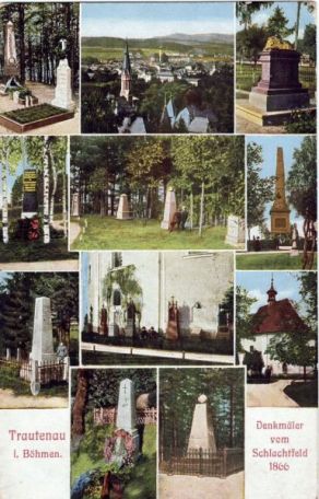 Trutnovské válečné pomníky z šestašedesáté