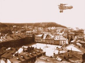 Letoun Hansa - Brandenburg nad Trutnovem (montáž)