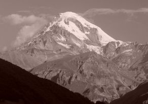 Mt. Kazbek 5033 m (5047m) Kavkaz Gruzie