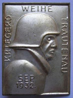 Plechový odznak z roku 1932