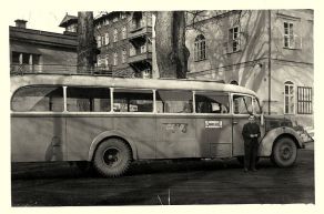 Autobus Praga NDO v Janských Lázních - Foto Celba