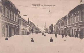 Svoboda nad Úpou - historická pohlednice (koláž) Svoboda nad Úpou - historická pohlednice (koláž)