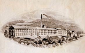 Tovární budovy firmy Schneider