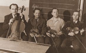 Svobodské smyčcové kvarteto: Topka, Štencl, Stehlík, Valenta