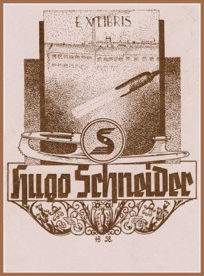 Exlibris Hugo Schneidera