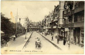 Berck-sur-Mer (historická pohlednice)