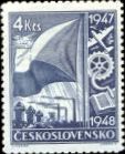 Dvouletka - poštovní známka