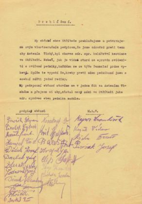 Petice - ještě ji mám schovanou Petice - ještě ji mám schovanou