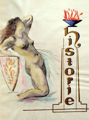 Historie - ilust. František Koudelka 1951