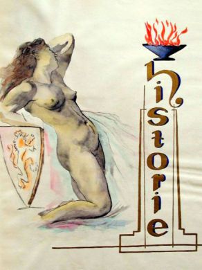Historie - ilust. František Koudelka 1951 Historie - ilust. František Koudelka 1951