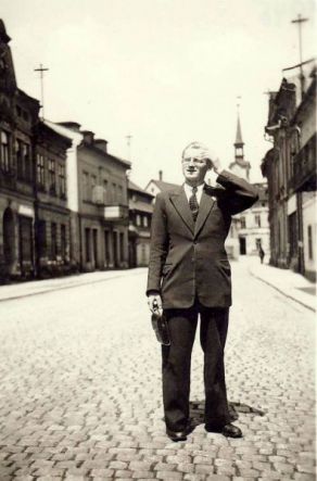 Jindřich Černý ve Svobodě nad Úpou (1945)